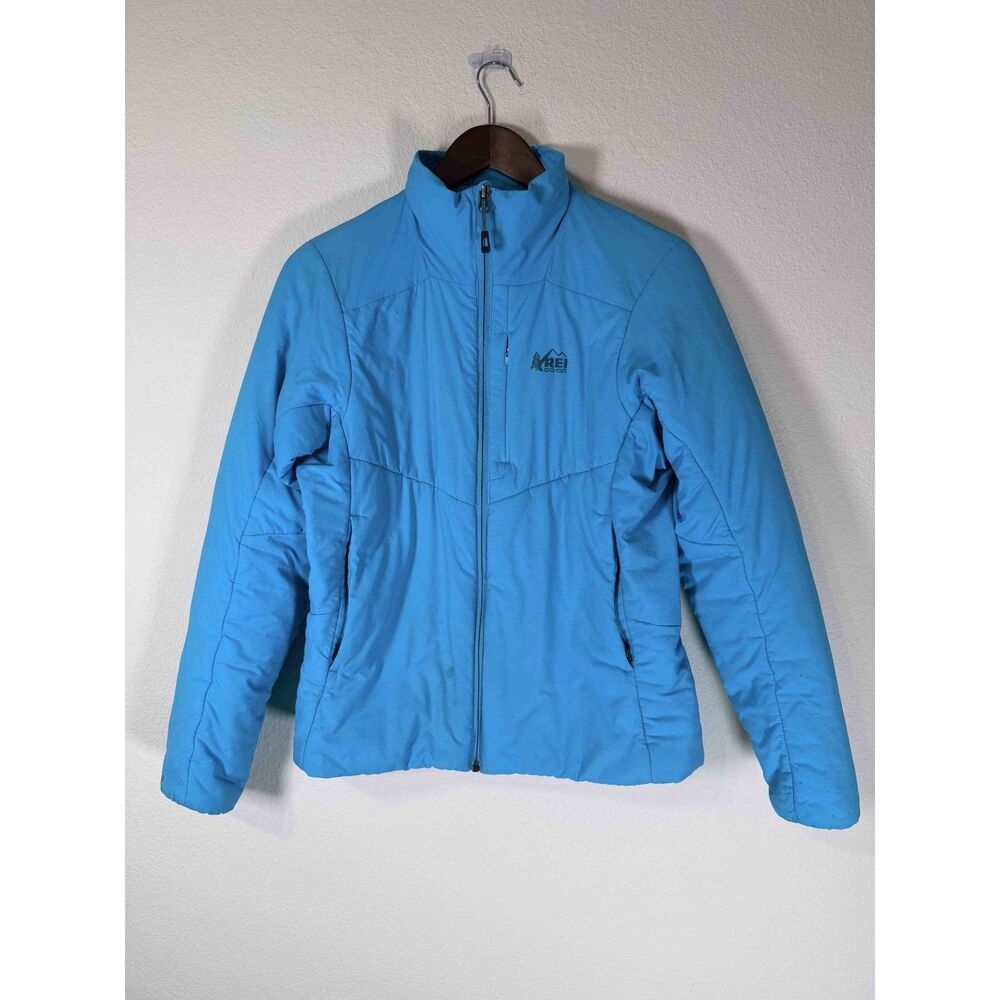 REI Co-op Blue PrimaLoft Silver Insulation Active Puffer Jacket M